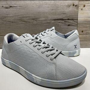 Flux Adapt Trainer Zero Drop Knit Shoes Men’s 11.5 Light Gray Camo Older Version